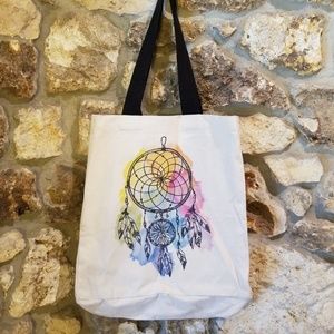 EUC - Dreamcatcher Canvas Tote Bag